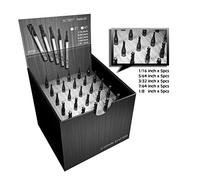SPEED TIGER ISE Carbide End Mill 25 Piece Set - ISE-SET-4T
