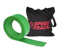 Speed Track 5m Green Flexible Toy Car Track with Storage Bag - Indoor & Outdoor Flexible Diecast Car Monster Truck Race Track for Loops, Jumps, Ramps with Suction Cups for Windows, Doors