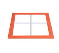 Speed Training Grid - Workout Square, Fitness Mat | Compact Exercise System for Heavy Duty Step Pattern Trainers, Performance Enhancement Aids, Balance Builders, Home Gym Sport Conditioning