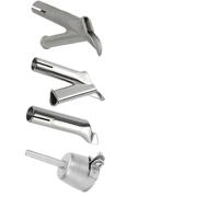 Speed Welding Hot Torch Nozzle Plastic Welder Tip Replacement Accessories High-Temperature Resistant Welding Nozzles(5mm Round y Nozzle)