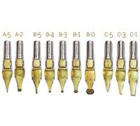 Speedball 10-Pen Nib Assortment Set, Broad Edge Nibs, Triple-Reservoir Design, Calligraphy Ink Pen, Handwriting, Lettering, Fountain, Crow, For Artist Caligraphy Set, Silver