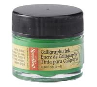 Speedball 12 ml (0.5oz) Pigmented Acrylic Ink Emerald Green, For Calligraphy, Creative Lettering, Art, Journaling Pen Supplies, Calligraphy Dip Ink Pen, Supplies For Art And Craft Kit