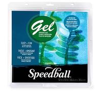 Speedball 12" x 12" Gel Printing Plate, Print Making, Screen Printing, Block Printing, Gelli Printing Crafts Accessories, Crafters Companion, Hobby Art, Fine Art, Easy And Fun