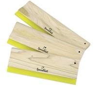 Speedball 14" Graphic Squeegee Urethane 70 Durometer, Yellow, High-Usage Applications, For Printing On Paper, Cardboard, Screen Lino Printing, Tool For Art & Craft Kit, Printing Ink