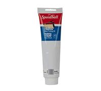 Speedball 150ml 5oz Fabric Block Printing Ink Metallic Silver Fabric Printmaking Ink, No Heat Set Required Touch Dry Overnight
