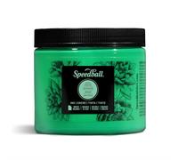 Speedball 16oz Water-Soluble Block Ink Green, for Block Printing, Lino Printing, Screen Printing, for Artists Kit