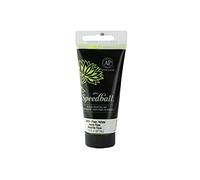 Speedball 37ml 1.25oz Water-Soluble Block Ink Fluorescent Yellow, Block Print, Lino Print, Screen Printing, for Artists Kit