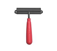 Speedball 4" Wire Frame Wooden Core Deluxe Hard Rubber Brayer, Block Printing, Printmaking Tools, Brush Roller, Scrapbooking Art Craft Supplies, Decoupage