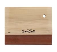 Speedball 6" Nitrile Graphic Squeegee Rubber, For Screen Lino Printing, Tool For Art & Craft Kit, Printing Ink, Classroom, Wiper, Scraper Handle Tool