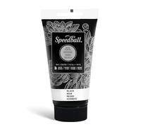 Speedball 75ml 2.5oz Water-Soluble Block Ink Black, For Block Printing, Lino Printing, Screen Printing, For Artists Kit