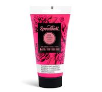 Speedball 75ml 2.5oz Water-Soluble Block Ink Fluorescent Magenta, for Block Printing, Lino, Screen Printing, for Artists Kit