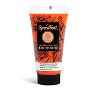 Speedball : Water-Soluble Block Ink : 75ml : Fluorescent Orange