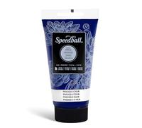 Speedball 75ml 2.5oz Water-Soluble Block Ink Process Cyan for Block Printing, Lino Printing, Screen Printing, for Artists