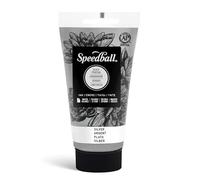 Speedball Art Products 75cc Water Soluble Block Ink Silver, Wood, 2.5oz
