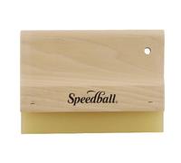 Speedball 8" Graphic Squeegee Urethane 70 Durometer, Yellow, High-Usage Applications, For Printing On Paper, Cardboard, Screen Lino Printing, Tool For Art & Craft Kit, Printing Ink