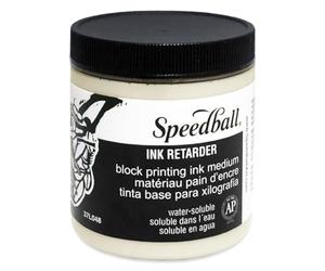 Speedball 8oz 236ml Water-Soluble Ink Retarder, Slows Ink Drying Time, Block Printing, Lino Printing, Screen Printing, Art Print Making Accessories, For Art Craft Kit Printing Set