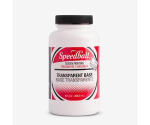 Speedball 8oz 237ml Fabric & Acrylic Transparent Base, Screen Printing, Transparency Media, Print Making Accessories, Tools, For Screen, Block Printing Kit, Home, Artist Studio Office