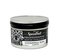 Speedball 8oz Professional Relief Ink - SUPERGRAPHIC BLACK