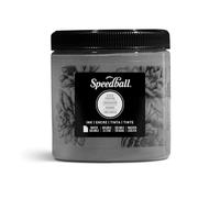 Speedball 8oz Water-Soluble Block Ink Pewter, For Block Printing, Lino Printing, Screen Printing, For Artists Kit