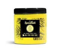 Speedball 8oz Water-Soluble Block Ink Process Yellow, for Block Printing, Lino Printing, Screen Printing, for Artists Kit