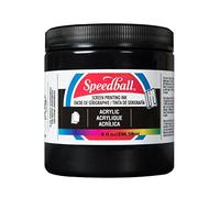 Speedball Acrylic Screen Printing Ink, 8-Ounce, Black