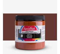 Speedball : Acrylic Screen Printing Ink : 8oz (236.5ml) : Brown