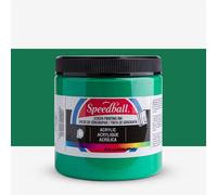 Speedball : Acrylic Screen Printing Ink : 8oz (236.5ml) : Emerald Green
