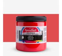 Speedball : Acrylic Screen Printing Ink : 8oz (236.5ml) : Medium Red