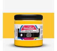 Speedball : Acrylic Screen Printing Ink : 8oz (236.5ml) : Medium Yellow