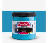 Speedball : Acrylic Screen Printing Ink : 8oz (236.5ml) : Peacock Blue