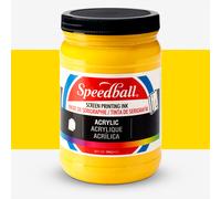 Speedball : Acrylic Screen Printing Ink : 946ml (32oz) : Medium Yellow
