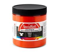 Speedball Art Products Fabric Screen Printing Ink, 8 Fl. oz, Orange, 8 Fl Oz