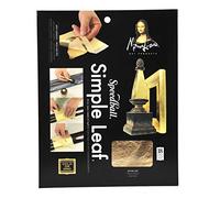 Speedball Art Products Mona Lisa Simple Leaf Metal x 5.5-inch 18 kg Gold, 18 Sheets