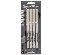 Speedball Assorted Tips Elegant Writer, Set of 4, Black