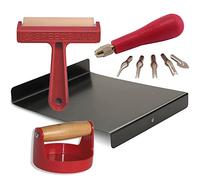 Speedball Block Printing Tool Kit, Craft Kit, For Art & Craft, Printing, Block Print, Printmaking, Artists, Beginner, Professional, Gift, Set