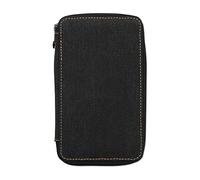 Speedball Canvas Pencil And Accessory Case, 24 Pencil Black, Wheat, Organiser Pen, Marker, Pencil Case, For Home, School, Art Studio, Travel Art, Stationery Set Essential, Boys, Girls