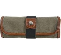 Speedball Canvas Pencil And Accessory Roll Up Case, 36 Pencil Capacity, Olive, Organiser Pen, Marker, Pencil Case, For Home, School, Art Studio, Travel Art, Stationery Set Essential, Boys, Girls