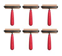 Speedball Deluxe Soft Rubber Brayer, 4-Inch (6-Pack)
