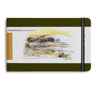 Speedball Drawing Journal 5.5" x 8.25" Landscape Cadmium Green
