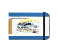 Speedball Drawing Journal Book 3.5 x 5.5 Landscape Ultramarine Blue, Art Sketch Paper For Pen, Ink, Pencil, Markers, For Adult, Kid