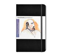 Speedball Drawing Journal Book 5.5 x 8.25 Portrait Ivory Black, Art Sketch Paper For Pen, Ink, Pencil, Markers, For Adult, Kid