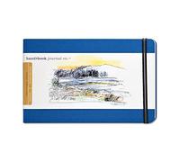 Speedball Drawing Journal Book 5.5 x 8.25 Portrait Ultramarine Blue, Art Sketch Paper For Pen, Ink, Pencil, Markers, For Adult, Kid