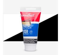 Speedball 75cc 2.5 oz Fabric Block Printing Ink Transparent, Oil-Based Printing Ink, Bold Opaque Colour, Bag, Clothes Printing, No Heat Set, Creative Printing, Home, Art Studio, Ink For Starter Kit
