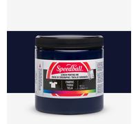 Speedball Fabric Screen Printing Ink, 8-Ounce, Blue Denim
