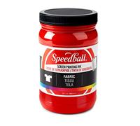 Speedball Fabric Screen Printing Ink, 32-Ounce, Red