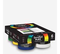 Speedball : Flex Fabric Screen Printing Ink : 118ml : Set of 6