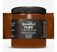 Speedball : Flex Fabric Screen Printing Ink : 236ml : Cocoa bean
