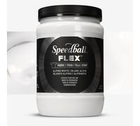 Speedball Flex Screen Printing Fabric Ink Alpine White 32oz, for Home Decor, Bags, T Shirt, Essential for Artists Craft Kit