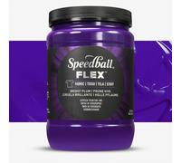 Speedball Flex Screen Printing Fabric Ink Bright Plum 32oz, for Home Decor, Bags, T Shirt, Essential for Artists Craft Kit
