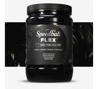 Speedball : Flex Fabric Screen Printing Ink : 946ml : Ebony